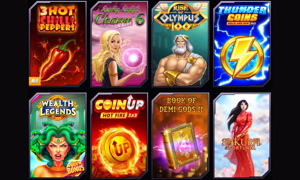 Reloads, Freispiele & Turniere bei Winrolla